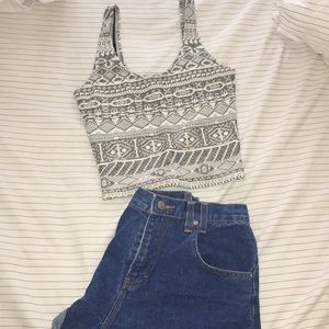 Hollister crop top